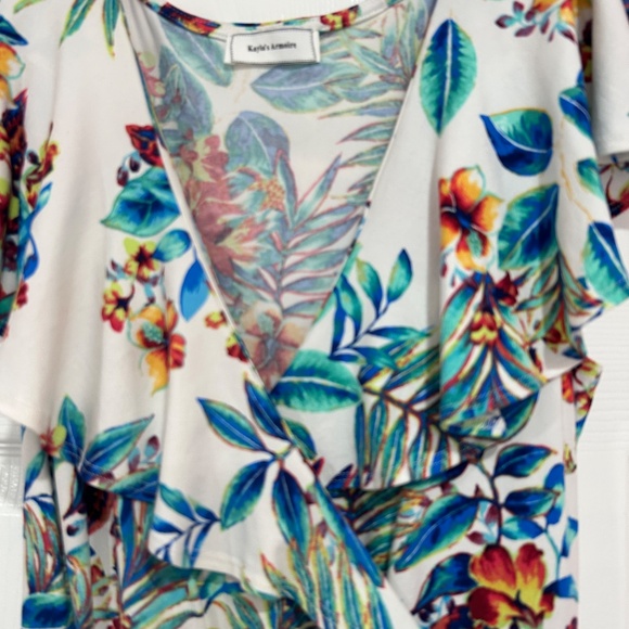 kayla's Armoire mini floral dress size large - Picture 2 of 8